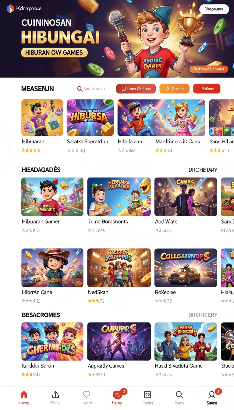 Beragam pilihan permainan menarik dalam aplikasi Review Aplikasi deep.