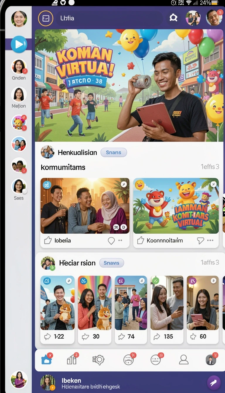 Beragam pilihan permainan menarik dalam aplikasi Download zofaza APK untuk Android.