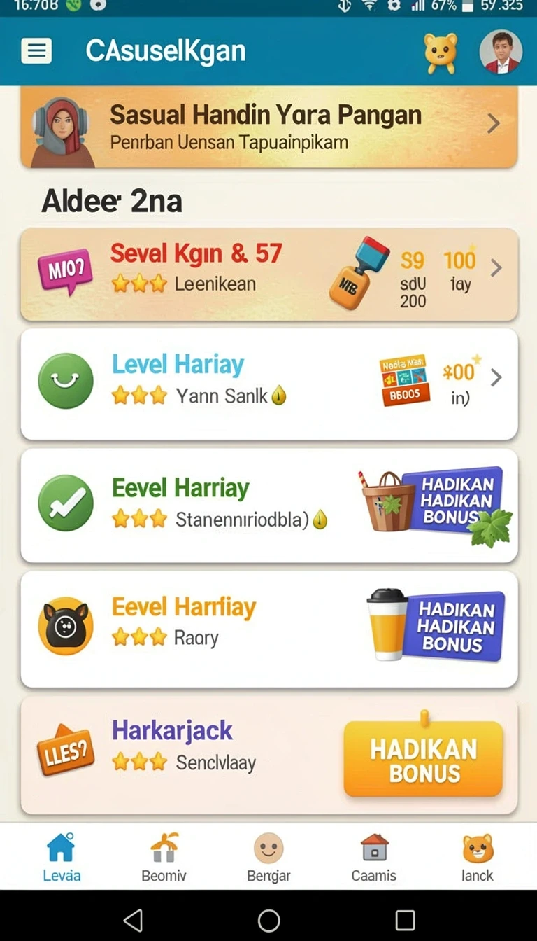 Beragam pilihan permainan menarik dalam aplikasi Review Aplikasi v89 Versi Terbaru.